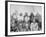 Lakota Indian Chiefs who Met General Miles to End Indian War Photograph - Pine Ridge, SD-Lantern Press-Framed Art Print