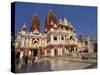 Lakshimi Narayan Temple, New Delhi, India-Robert Harding-Stretched Canvas