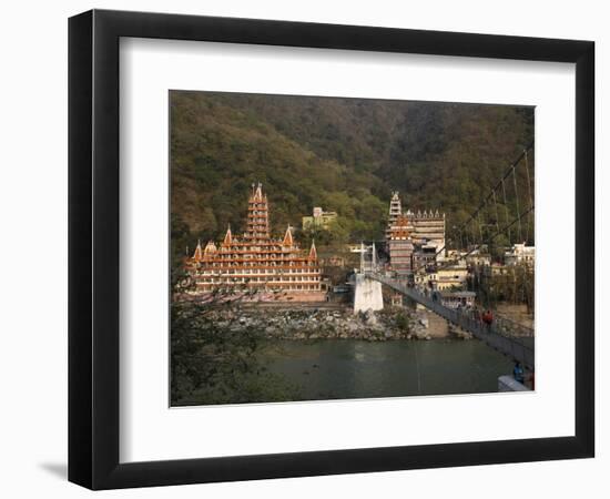 Lakshman Jula, Rishikesh, Uttarakhand, India, Asia-null-Framed Photographic Print