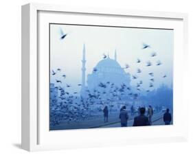 Laleli Mosque, Istanbul, Turkey, Europe, Eurasia-James Green-Framed Photographic Print