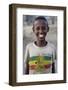 Lalibela boy wearing a Haile Selassie t-shirt, Lalibela, Wollo, Ethiopia-Godong-Framed Photographic Print