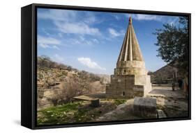 Lalish Capital of the Kurdish Sect of the Yazidis in Kurdistan, Iraq-Michael Runkel-Framed Stretched Canvas