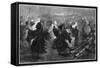 Lama Dance at Jummoo, Performed before the Prince of Wales, 1876-null-Framed Stretched Canvas