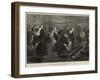 Lama Dance at Jummoo, Performed before the Prince of Wales-William Heysham Overend-Framed Giclee Print