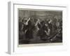 Lama Dance at Jummoo, Performed before the Prince of Wales-William Heysham Overend-Framed Giclee Print