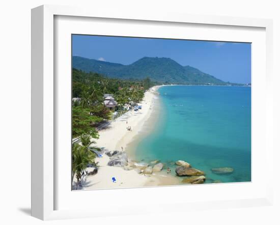 Lamai Beach, Ko Samui Island, Thailand-Katja Kreder-Framed Photographic Print