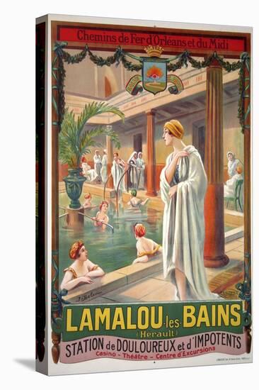 Lamalou Les Bains-null-Stretched Canvas