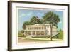 Lamar Bath House, Hot Springs-null-Framed Art Print