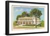 Lamar Bath House, Hot Springs-null-Framed Art Print