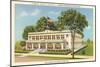 Lamar Bath House, Hot Springs-null-Mounted Art Print