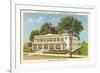 Lamar Bath House, Hot Springs-null-Framed Art Print