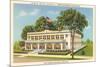 Lamar Bath House, Hot Springs-null-Mounted Art Print