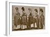 Lamas in Choral Dress, from 'Grandeur and Supremacy of Peking'-Alphonse Hubrecht-Framed Photographic Print