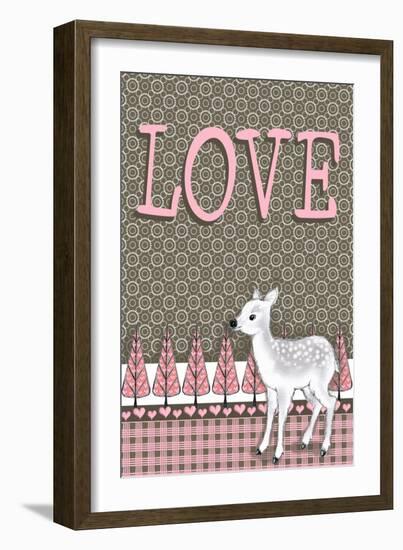 Lamb Love-Andi Metz-Framed Art Print