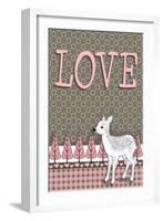 Lamb Love-Andi Metz-Framed Art Print