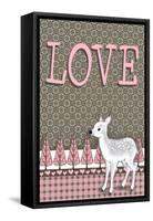 Lamb Love-Andi Metz-Framed Stretched Canvas
