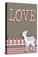 Lamb Love-Andi Metz-Stretched Canvas