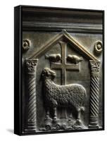 Lamb of God, Relief Detail-null-Framed Stretched Canvas