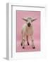 Lamb Portrait-Mark Taylor-Framed Photographic Print