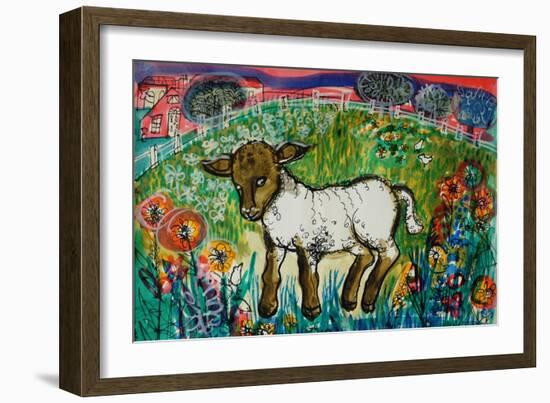 Lamb-Brenda Brin Booker-Framed Giclee Print