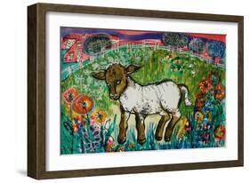 Lamb-Brenda Brin Booker-Framed Giclee Print
