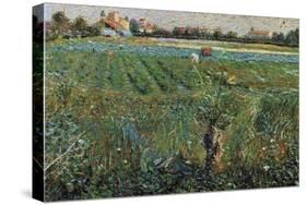 Lambard Landscape-Umberto Boccioni-Stretched Canvas