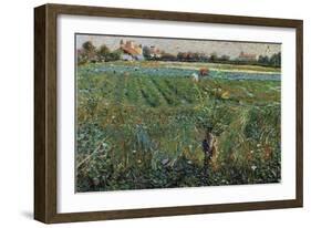 Lambard Landscape-Umberto Boccioni-Framed Giclee Print