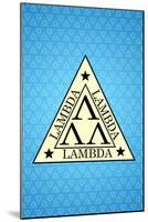 Lambda Lambda Lambda-null-Mounted Poster