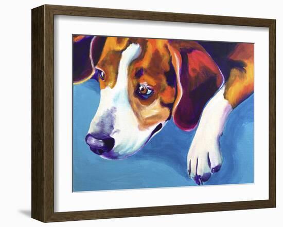 Lambeau-Dawgart-Framed Giclee Print