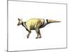 Lambeosaurus Dinosaur-null-Mounted Art Print