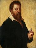 Self-Portrait, 1566-Lambert Lombard-Framed Giclee Print