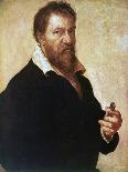 Self Portrait, C1550-1566-Lambert Lombard-Giclee Print