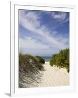 Lambert's Cove Beach, North Tisbury, Martha's Vineyard, Massachusetts, USA-Walter Bibikow-Framed Photographic Print