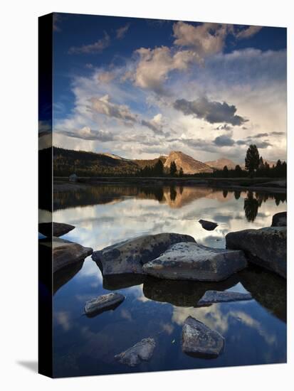 Lamberts Rock at Sunset, Yosemite National Park, California-Ian Shive-Stretched Canvas