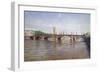 Lambeth Bridge, 1994-Isabel Hutchison-Framed Giclee Print