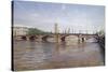 Lambeth Bridge, 1994-Isabel Hutchison-Stretched Canvas