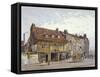 Lambeth Bridge Road, Lambeth, London, C1874-John Crowther-Framed Stretched Canvas