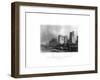 Lambeth Palace and Church, Lambeth, 1850-Shury & Son-Framed Giclee Print