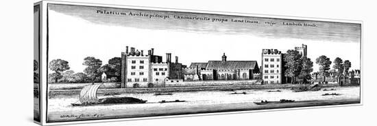 Lambeth Palace, London, 1647-Wenceslaus Hollar-Stretched Canvas