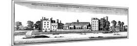 Lambeth Palace, London, 1647-Wenceslaus Hollar-Mounted Giclee Print