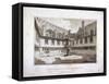 Lambeth Palace, London, 1805-Robert Cabbel Roffe-Framed Stretched Canvas