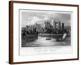 Lambeth Palace, London, 1817-Thomas Higham-Framed Giclee Print