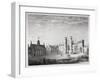 Lambeth Palace, London, C1830-GF Bragg-Framed Giclee Print