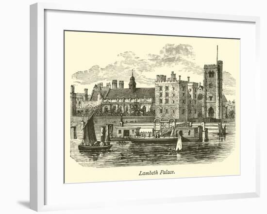 Lambeth Palace-null-Framed Giclee Print