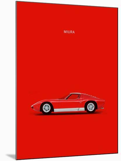 Lambo Miura 69-Mark Rogan-Mounted Art Print