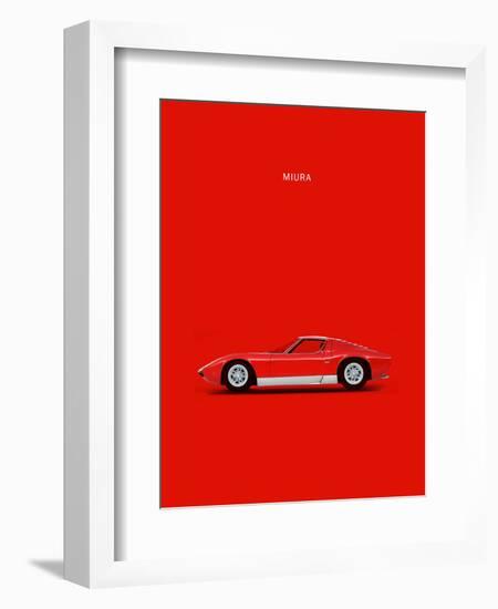 Lambo Miura 69-Mark Rogan-Framed Art Print