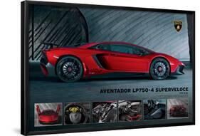 Lamborghini- Aventador 750-4 Superveloce-null-Framed Poster