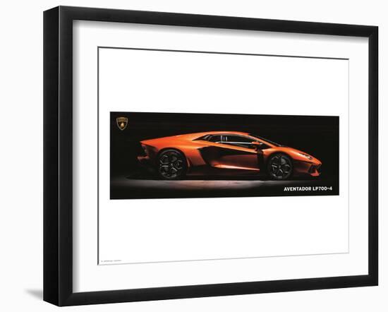 Lamborghini Aventador Lp700-4-null-Framed Art Print