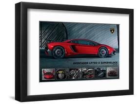 Lamborghini Aventador Lp750-4-null-Framed Premium Giclee Print