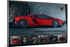 Lamborghini Aventador Lp750-4-null-Mounted Premium Giclee Print